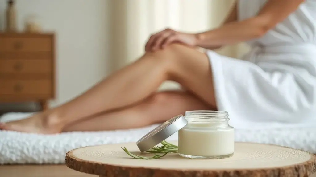 Mistura caseira de babosa e óleo de coco salva pernas ressecadas e devolve o brilho